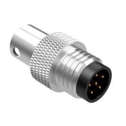 1 pcs : 50-01008 - M8 A-CODE 6POS PLUG MOLDING