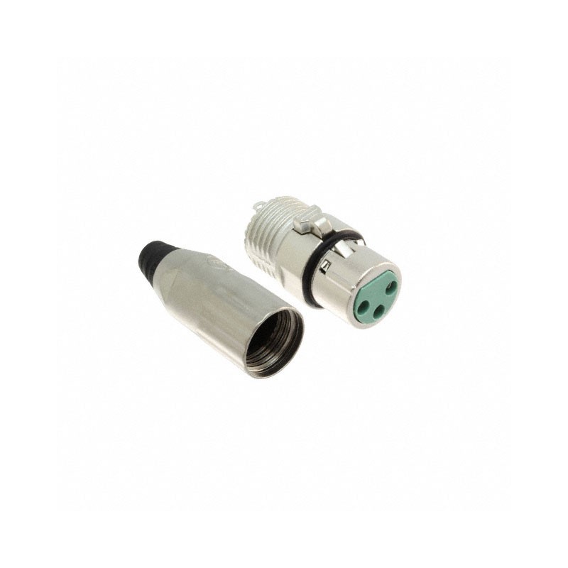 1 pcs : AAA3FZ - CONN PLUG FMALE XLR 3POS SOLDER