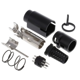 1 pcs : KMDLAX-7P - CONN PLUG MALE MINI DIN 7POS SLD