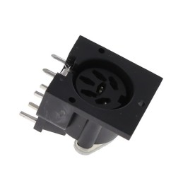 1 pcs : 61PC6F - CONN RCPT FMALE DIN 6POS SOLDER