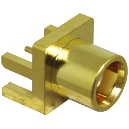 1 pcs : CONMCX003.062 - CONN MCX RCPT STR 50OHM EDGE MNT