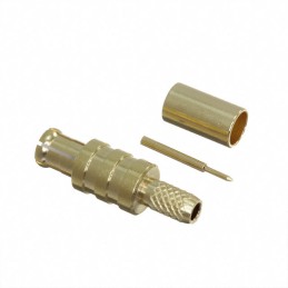 1 pcs : MCX-P-C-H-ST-CA1 - CONN MCX PLUG STR 50 OHM SOLDER