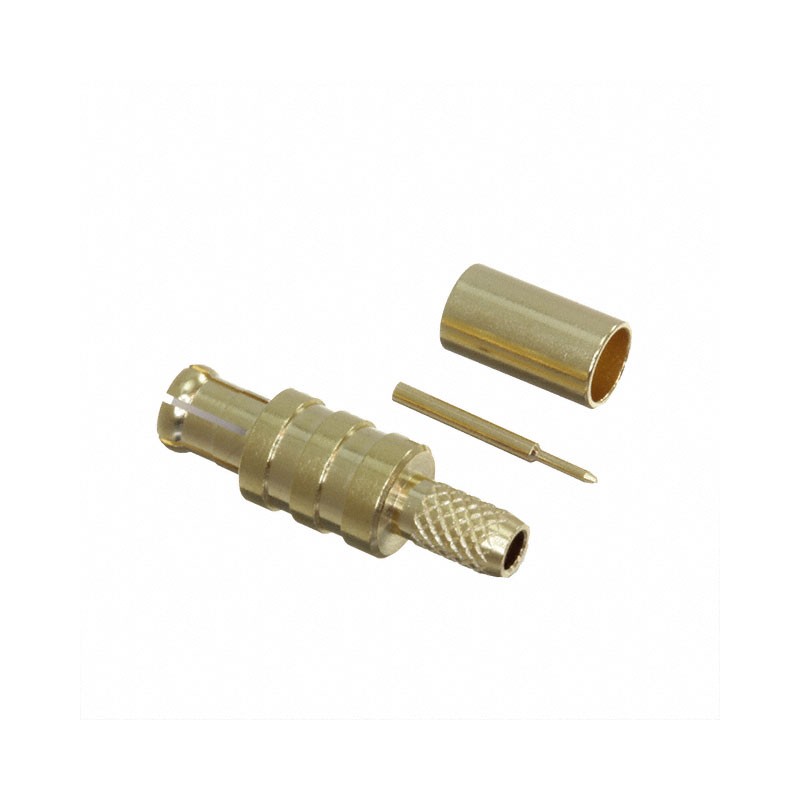 1 pcs : MCX-P-C-H-ST-CA1 - CONN MCX PLUG STR 50 OHM SOLDER