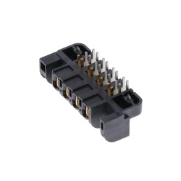 1 pcs : FMPS-04-01-L-S-RA-LC - CONN RCPT 4POS 5.00MM R/A SLDR