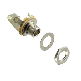 1 pcs : C11X - CONN JACK MONO 6.35MM PNL MNT