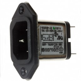 1 pcs : 6609987-1 - PWR ENT RCPT IEC320-C14 PANEL QC