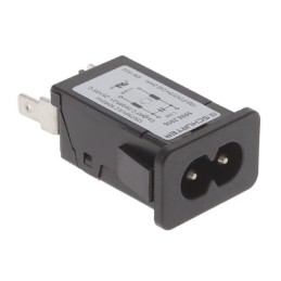 1 pcs : 5008.2016 - PWR ENT RCPT IEC320-C8 PANEL QC