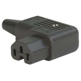 1 pcs : 4784.0100 - PWR ENT PLUG IEC320-C15 R/A SCRW