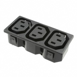 1 pcs : 0909.0011 - PWR ENT RCPT IEC320-2-2F PANEL