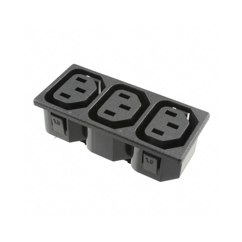 1 pcs : 0909.0011 - PWR ENT RCPT IEC320-2-2F PANEL