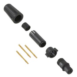 1 pcs : EN2C3F20G3W - CONN PLUG FMALE 3POS GOLD CRIMP