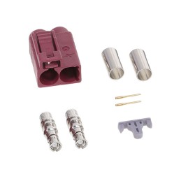 1 pcs : FKDFDG - DUAL FAKRA CODE D SMB(F)ST_ FOR