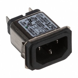 1 pcs : 2-6609987-4 - PWR ENT RCPT IEC320-C14 PANEL QC