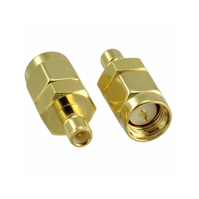 1 pcs : ADP-SMBM-SMAM - CONN ADAPT SMB JACK TO SMA PLUG