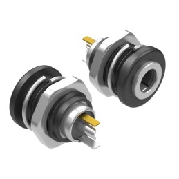 1 pcs : 54-00311 - CONN JACK PNL 5.5X2.1MM SWITCH