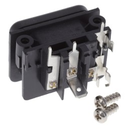 1 pcs : GSF1.1001.31 - PWR ENT MOD RCPT IEC320-C14 PNL