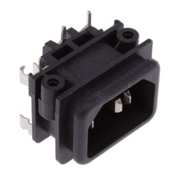 1 pcs : GSF1.1002.61 - PWR ENT MOD RCPT IEC320-C14 PNL