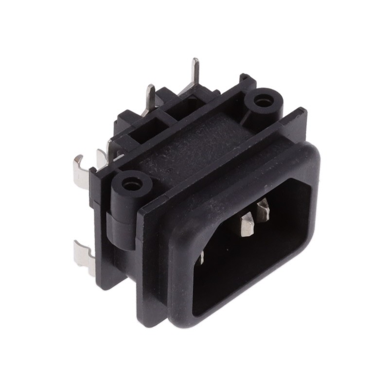 1 pcs : GSF1.1002.61 - PWR ENT MOD RCPT IEC320-C14 PNL