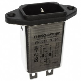 1 pcs : FN9233-3-06 - PWR ENT RCPT IEC320-C14 PANEL QC