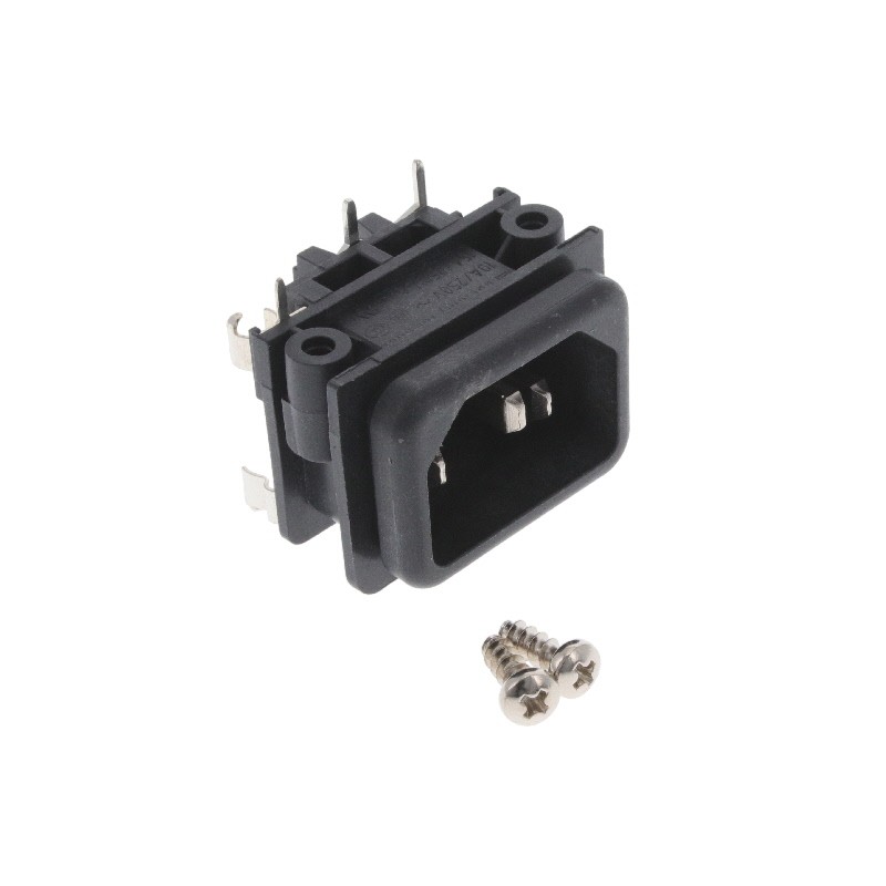 1 pcs : GSF1.1002.31 - PWR ENT MOD RCPT IEC320-C14 PNL