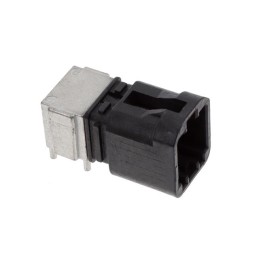 1 pcs : 2304168-1 - 4POS,MINICOAX,90 DEG,COD A