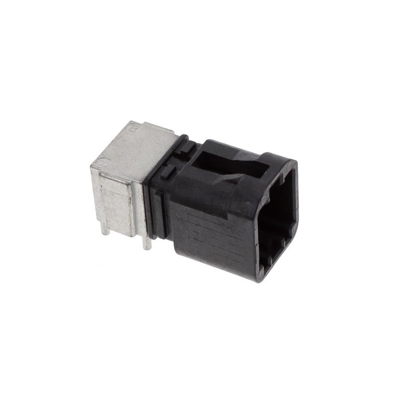 1 pcs : 2304168-1 - 4POS,MINICOAX,90 DEG,COD A