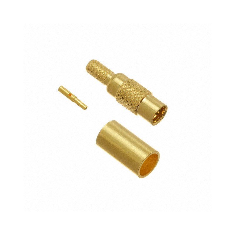 1 pcs : 66026021110620 - MMCX STRAIGHT JACK, CRIMP TYPE F