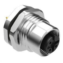 1 pcs : 54-00234 - CONN RCPT FMALE 3POS GOLD SOLDER