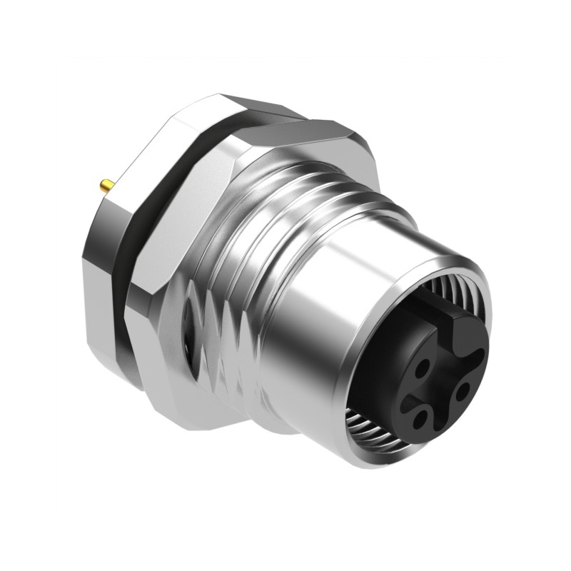 1 pcs : 54-00234 - CONN RCPT FMALE 3POS GOLD SOLDER