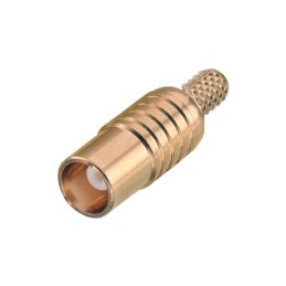 1 pcs : 60626021110620 - MCX STRAIGHT JACK, CRIMP TYPE FO