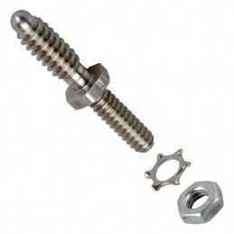 1 pcs : 201092-4 - CONN FIXED JACKSCREW MALE W/HDWR