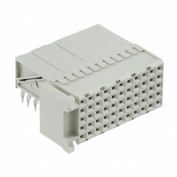 1 pcs : 5100161-9 - CONN RECEPT 55POS 2MM PRESS-FIT