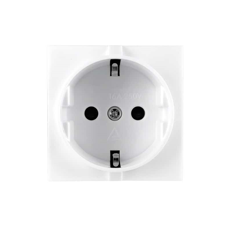 1 pcs : 741W-A/01 - SNAP-IN CONTINENTAL EUROPE OUTLE