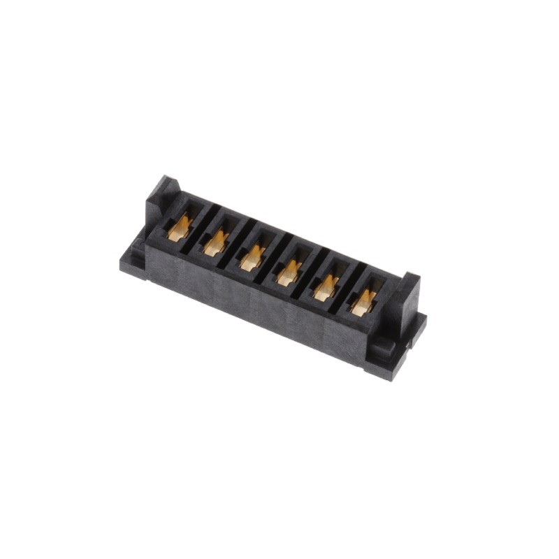 1 pcs : MPS-06-7.70-01-L-V - CONN RCPT 6POS 5.00MM PCB SLDR