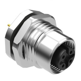 1 pcs : 54-00235 - CONN RCPT FMALE 4POS GOLD SOLDER