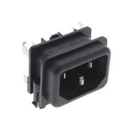 1 pcs : GSF1.2202.01 - PWR ENT MOD RCPT IEC320-C14 PNL