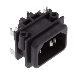 1 pcs : GSF1.2102.31 - PWR ENT MOD RCPT IEC320-C14