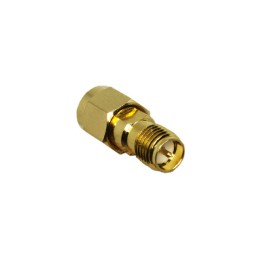 1 pcs : ADP-SMAM-RPSF-G - SMA PLUG TO RP-SMA JACK ADAPTER