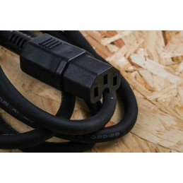 1 pcs - RS PRO IEC C15 Socket to Type G UK Plug Power Cord, 2m
