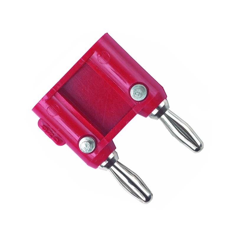 1 pcs : 1330-ST-2 - CONN DBL BAN PLG STACK SLDRLESS