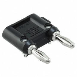 1 pcs : 1330-ST-0 - CONN DBL BAN PLUG STACK SLDRLESS