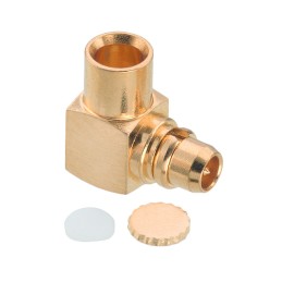 1 pcs : 66039011210820 - MMCX RIGHT ANGLE PLUG, SOLDER TY
