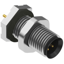 1 pcs : 54-00093 - CONN PLUG MALE 3P GOLD SLDR CUP