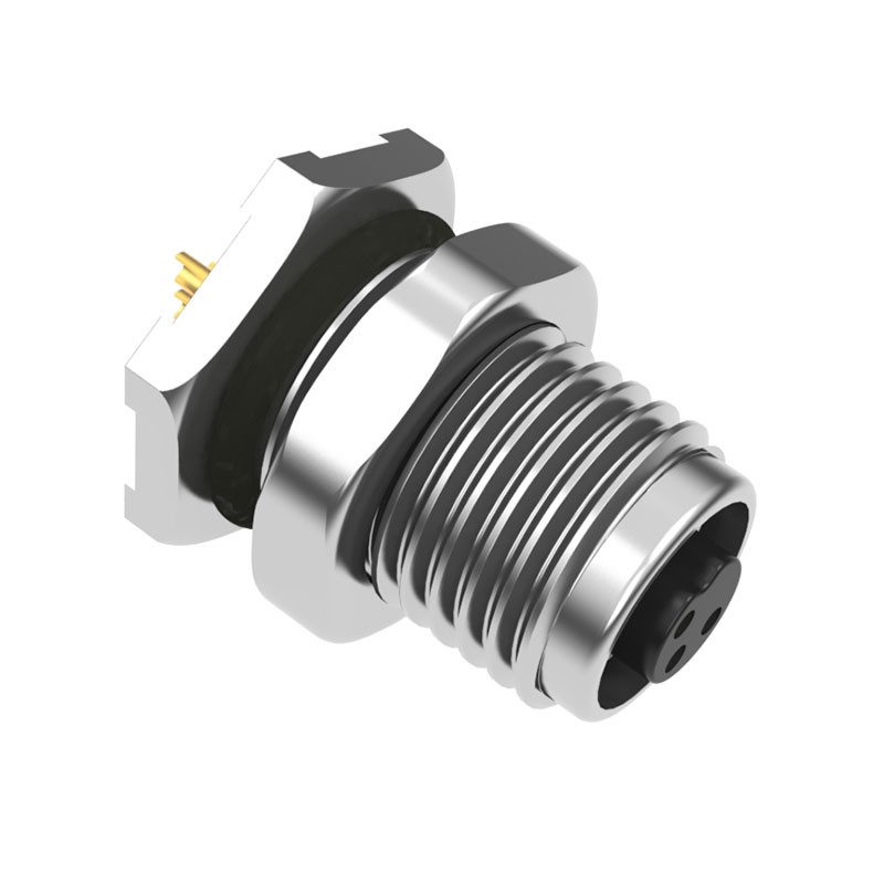 1 pcs : 54-00104 - CONN RCPT FMALE 3POS GOLD SOLDER