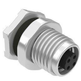 1 pcs : 54-00154 - CONN RCPT FMALE 4POS GOLD SOLDER