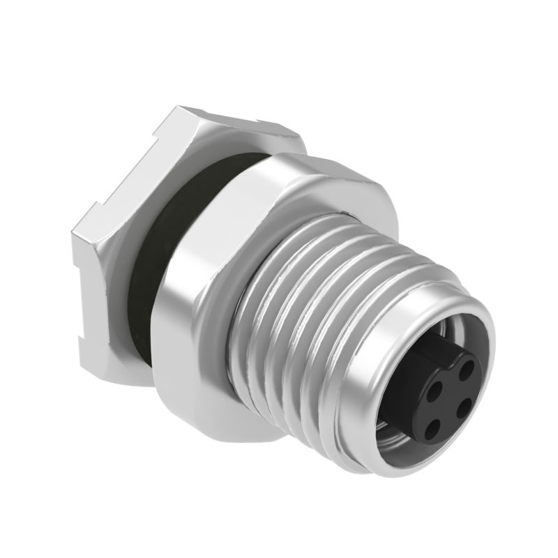 1 pcs : 54-00154 - CONN RCPT FMALE 4POS GOLD SOLDER