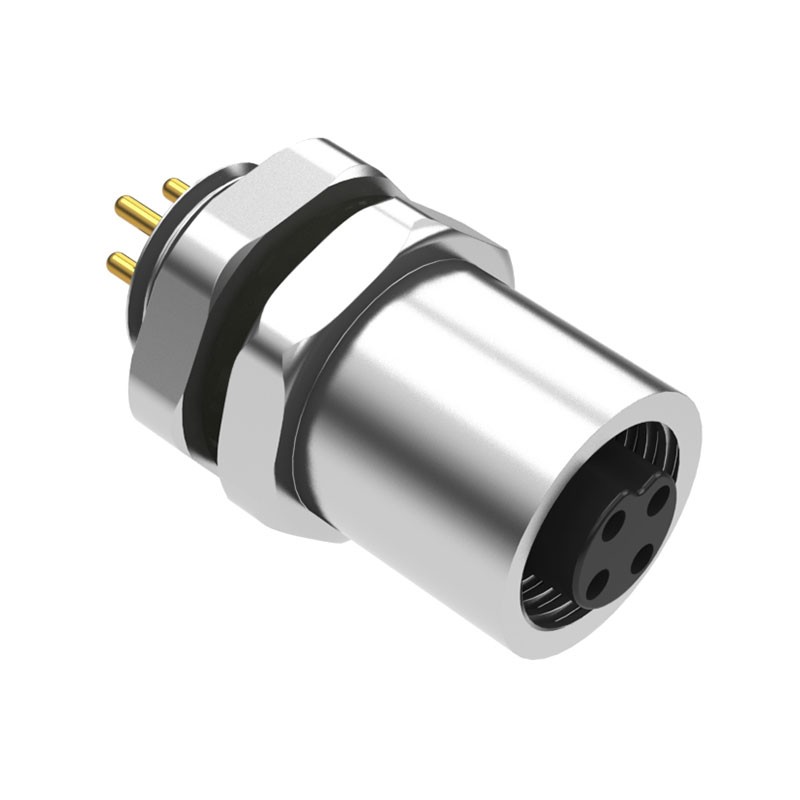 1 pcs : 54-00106 - CONN RCPT FMALE 4POS GOLD SOLDER