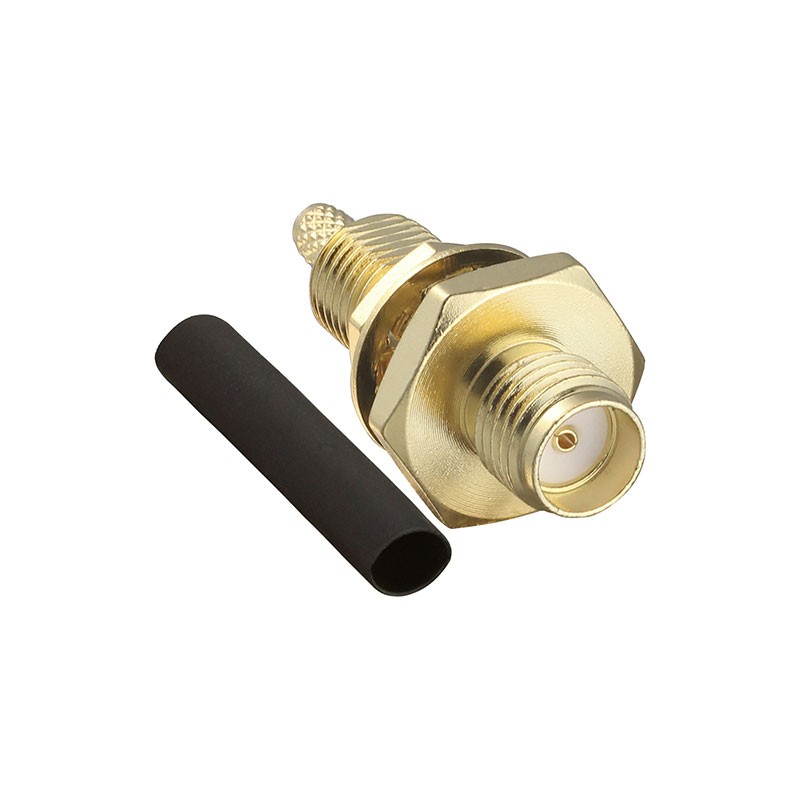 1 pcs : CONSMA015-R178-G - CONN SMA RCPT STR 50 OHM SOLDER