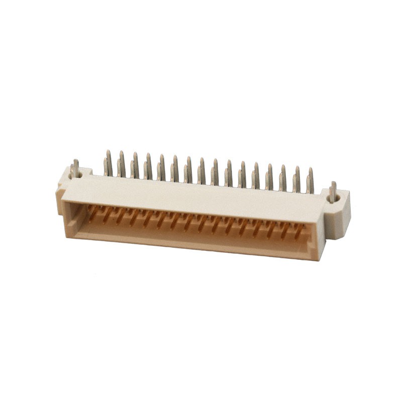 1 pcs : 5536386-5 - CONN DIN PLUG 32POS PCB RA GOLD