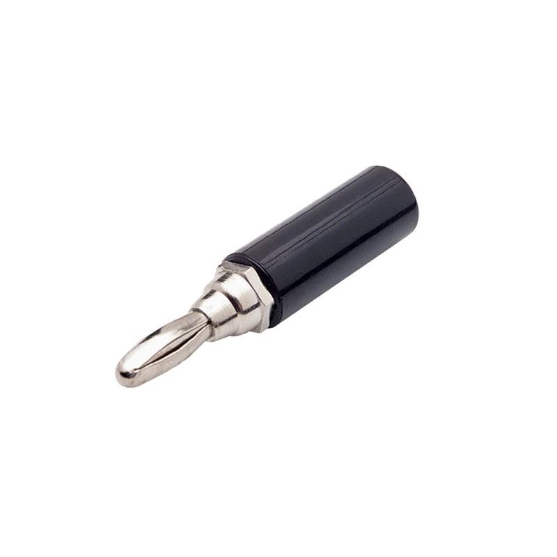 1 pcs : BC030B - CONN BANANA PLUG SOLDER BLACK